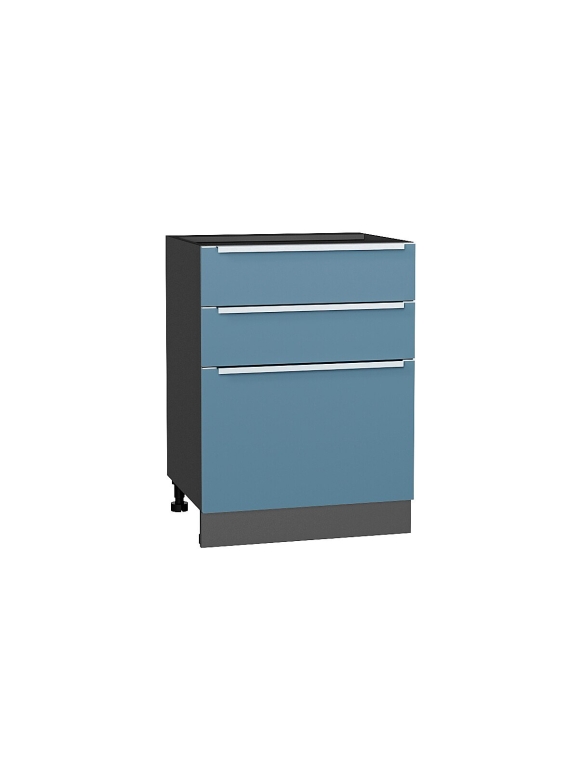 Шкаф нижний с 3-мя ящиками Фьюжн