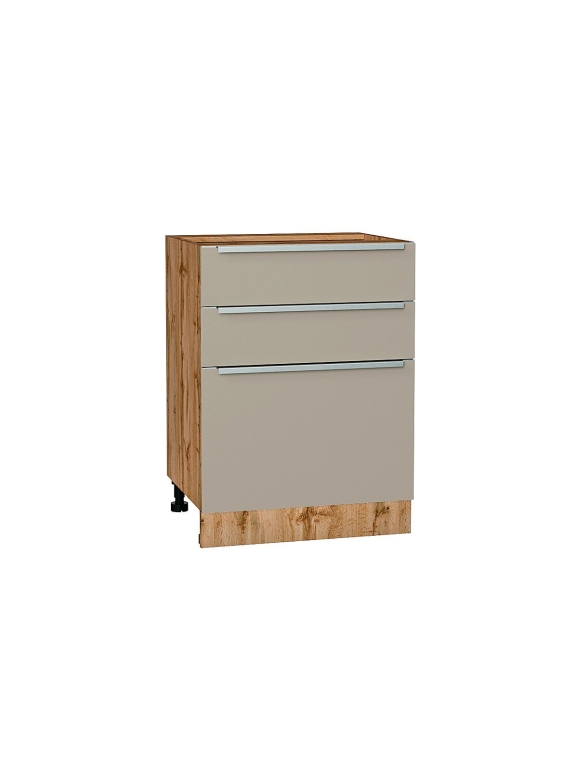 Шкаф нижний с 3-мя ящиками Фьюжн