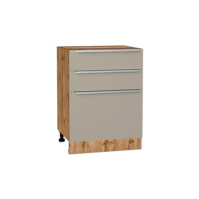 Шкаф нижний с 3-мя ящиками Фьюжн