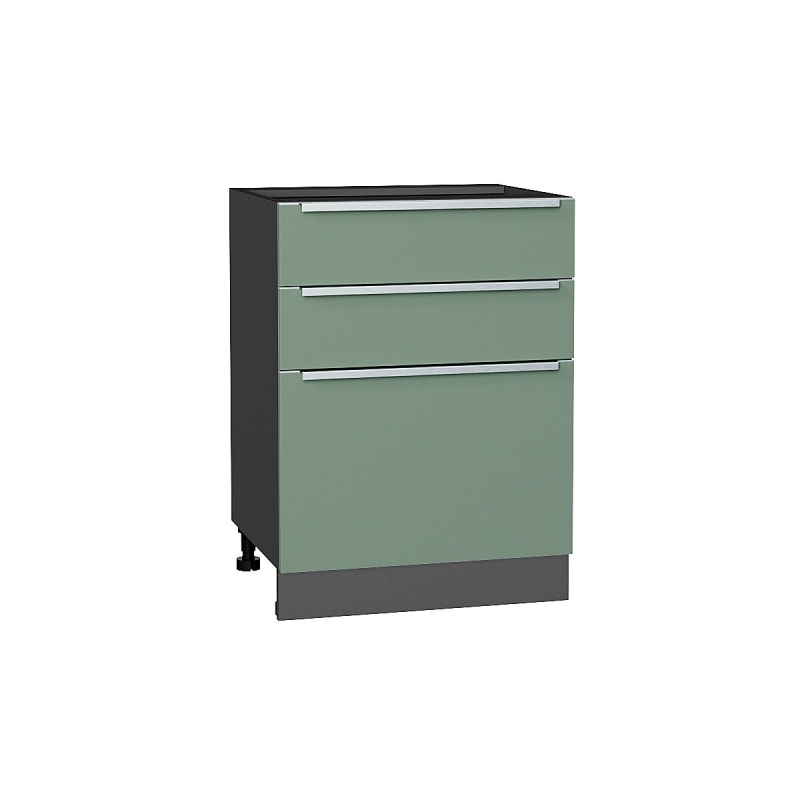 Шкаф нижний с 3-мя ящиками Фьюжн