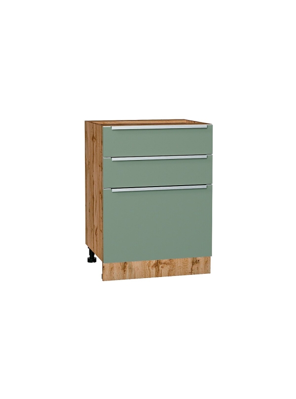 Шкаф нижний с 3-мя ящиками Фьюжн