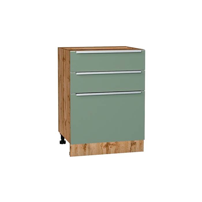 Шкаф нижний с 3-мя ящиками Фьюжн