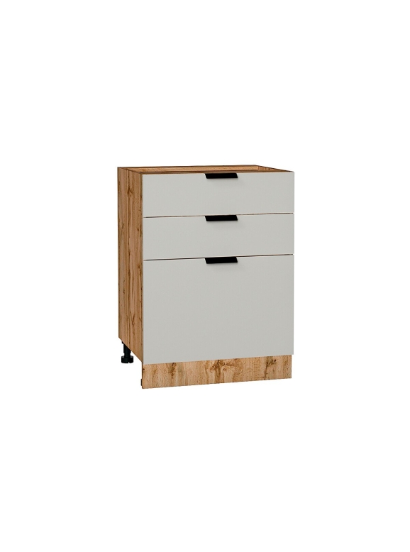 Шкаф нижний с 3-мя ящиками Евро