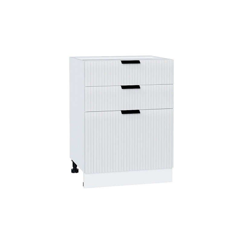 Шкаф нижний с 3-мя ящиками Евро Лайн