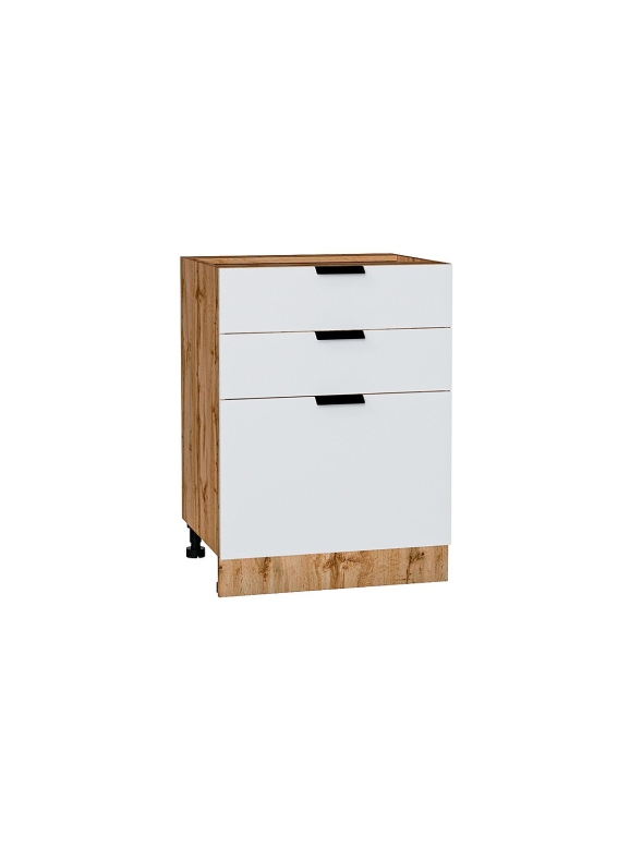 Шкаф нижний с 3-мя ящиками Евро