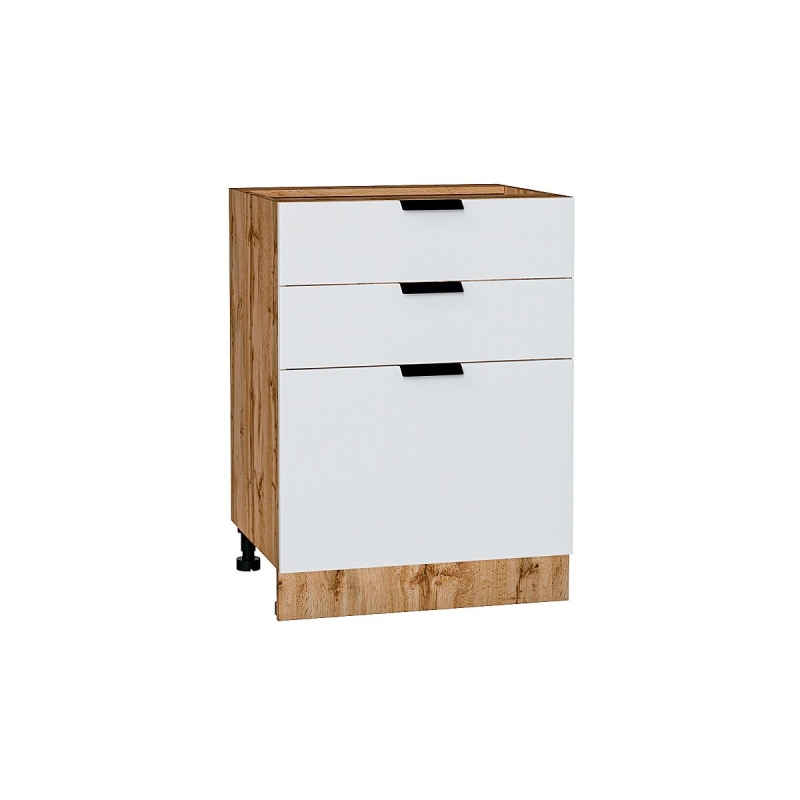 Шкаф нижний с 3-мя ящиками Евро