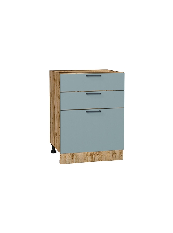 Шкаф нижний с 3-мя ящиками Флэт