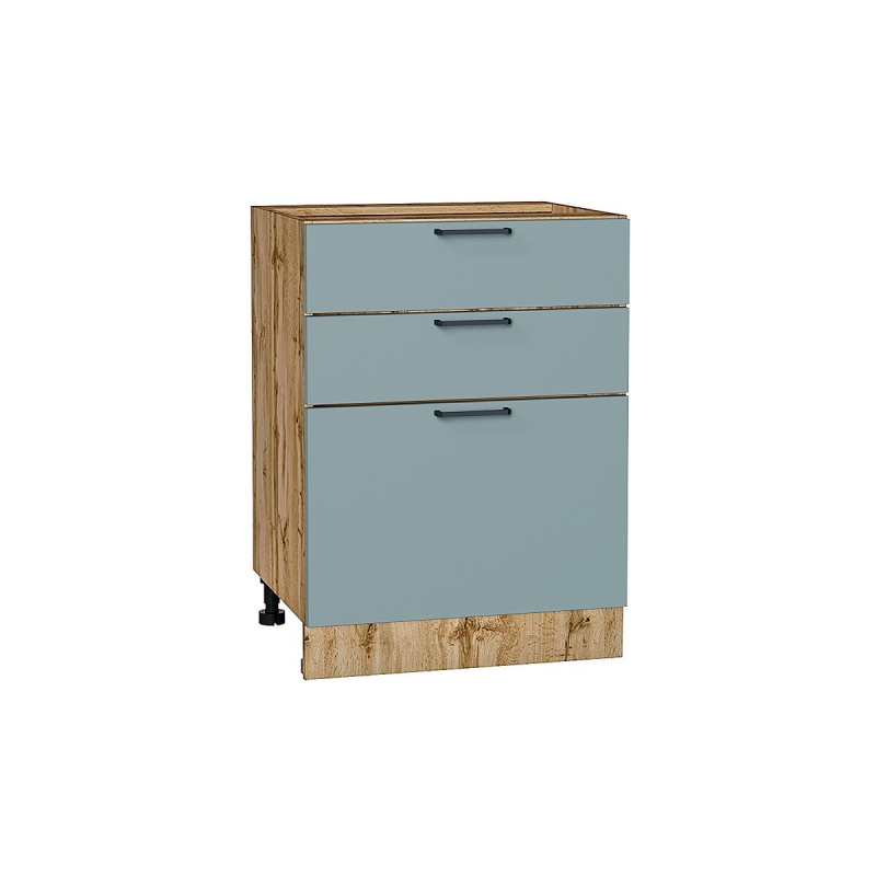 Шкаф нижний с 3-мя ящиками Флэт