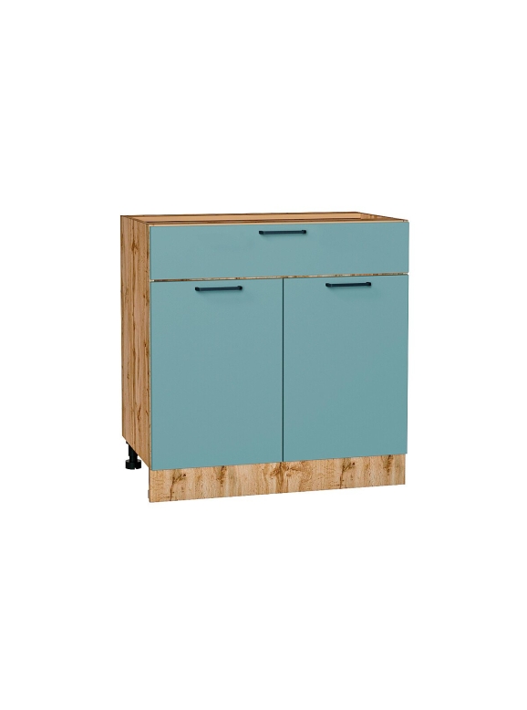 Шкаф нижний с 2-мя дверцами и ящиком Флэт