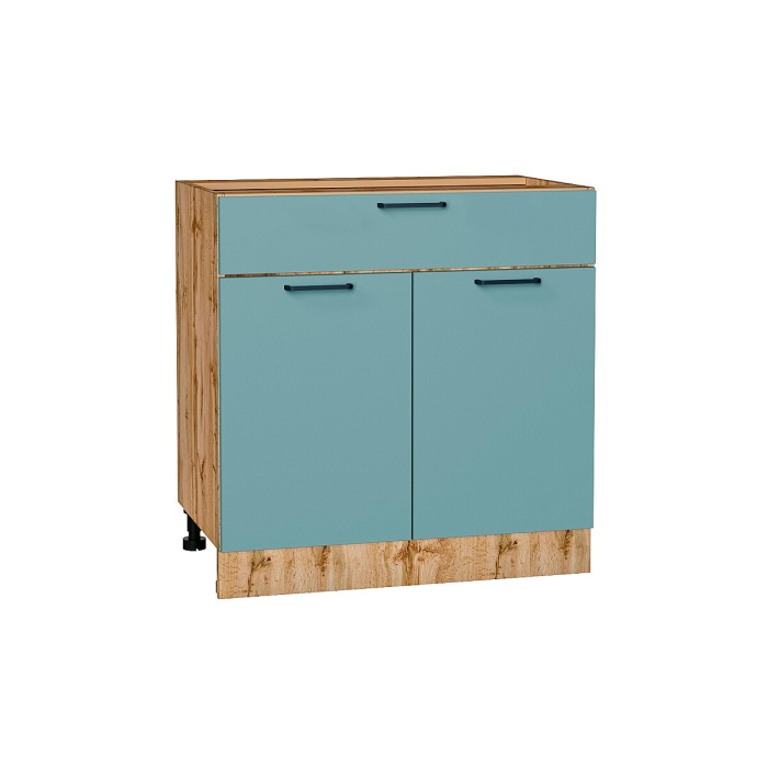 Шкаф нижний с 2-мя дверцами и ящиком Флэт