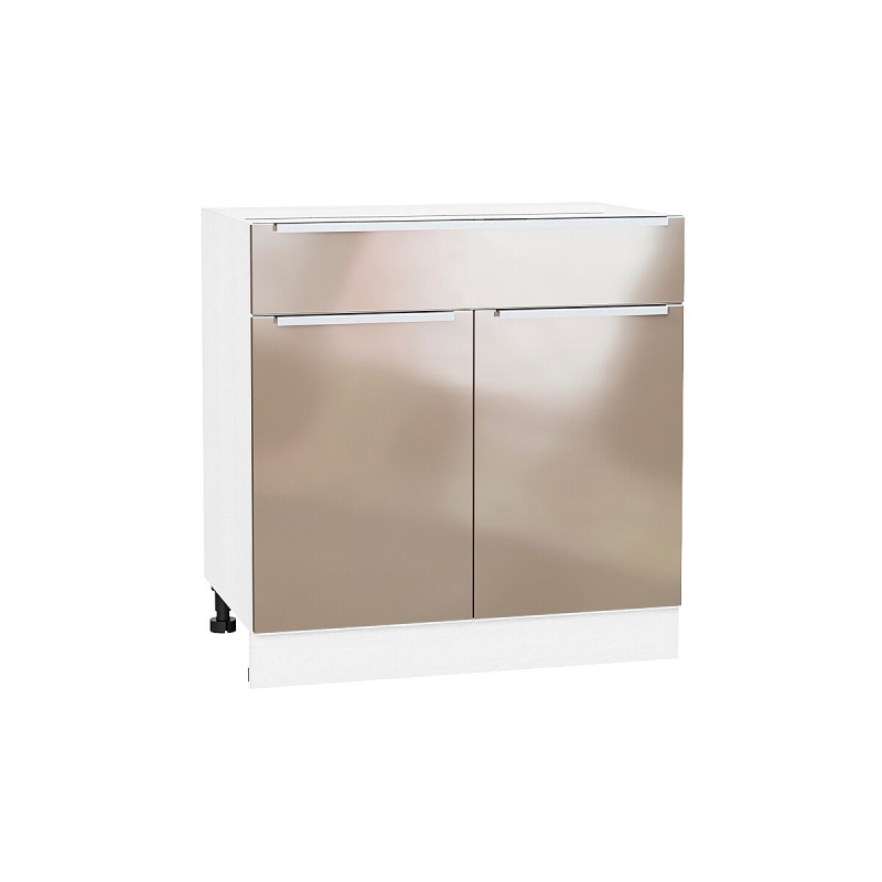 Шкаф нижний с 2-мя дверцами и ящиком Фьюжн