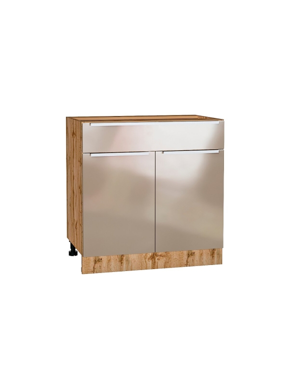 Шкаф нижний с 2-мя дверцами и ящиком Фьюжн