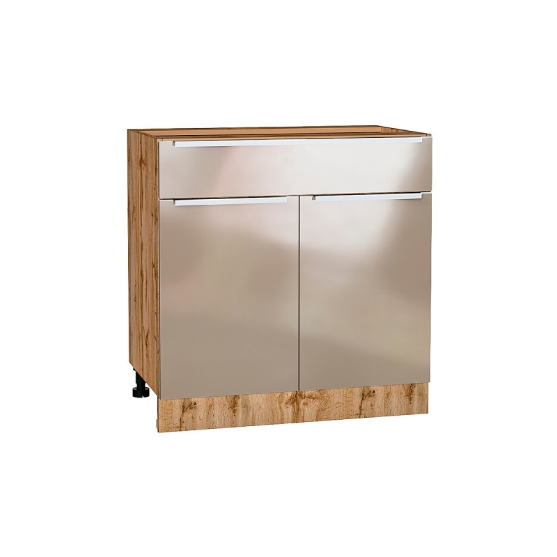 Шкаф нижний с 2-мя дверцами и ящиком Фьюжн