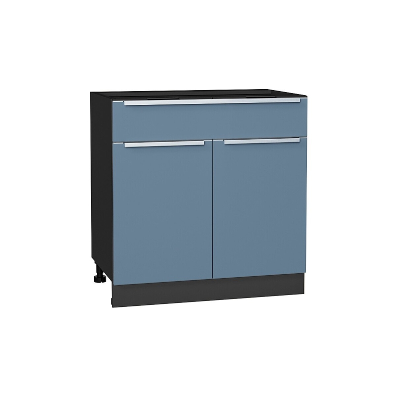 Шкаф нижний с 2-мя дверцами и ящиком Фьюжн