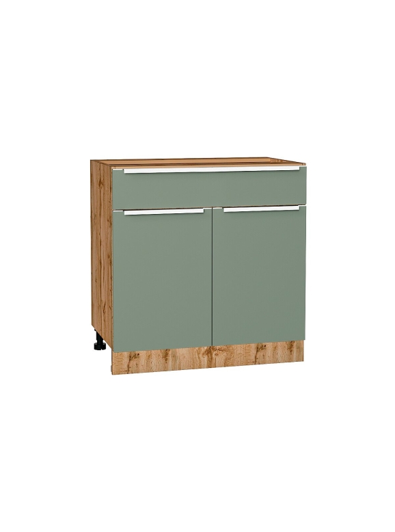 Шкаф нижний с 2-мя дверцами и ящиком Фьюжн