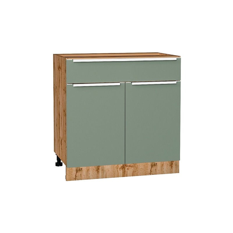 Шкаф нижний с 2-мя дверцами и ящиком Фьюжн