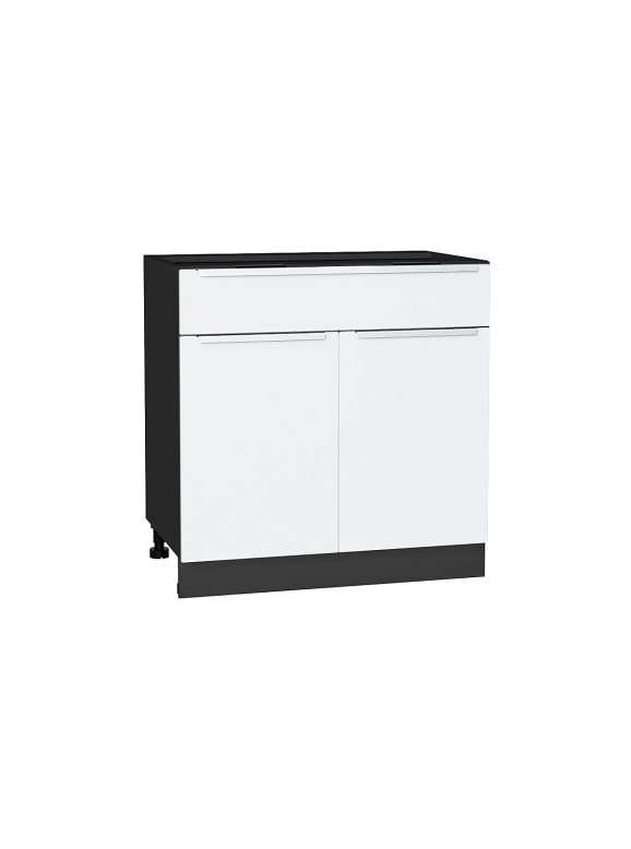 Шкаф нижний с 2-мя дверцами и ящиком Фьюжн