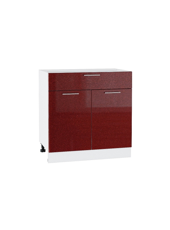 Шкаф нижний с 2-мя дверцами и ящиком Валерия-М