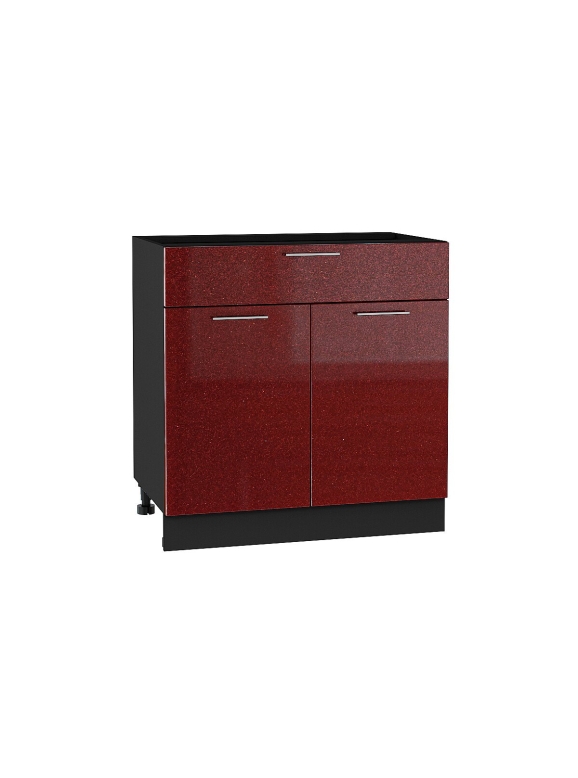 Шкаф нижний с 2-мя дверцами и ящиком Валерия-М