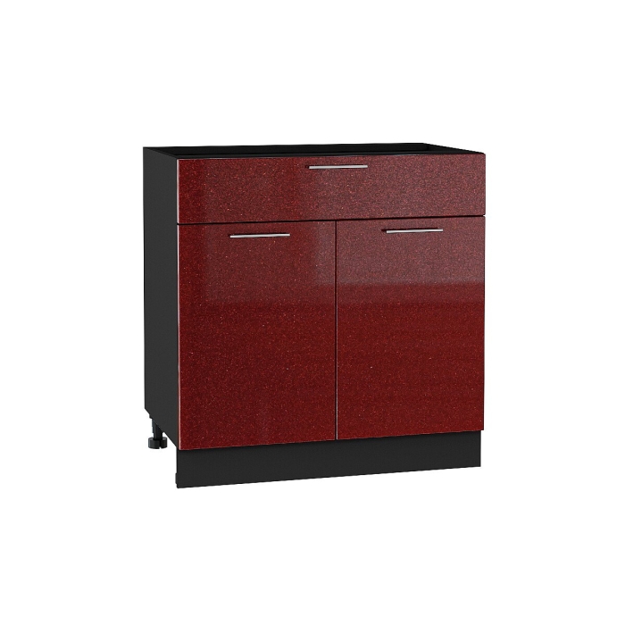 Шкаф нижний с 2-мя дверцами и ящиком Валерия-М