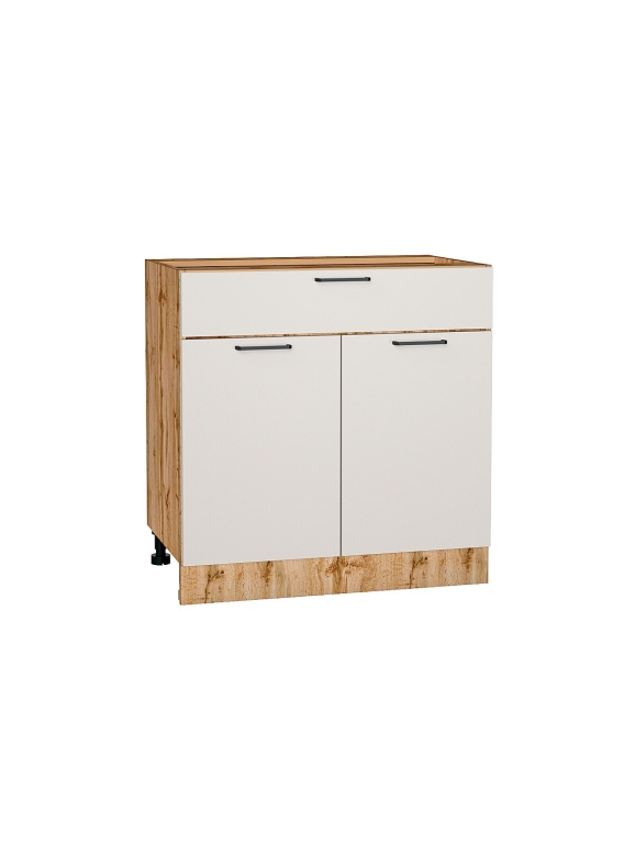 Шкаф нижний с 2-мя дверцами и ящиком Флэт