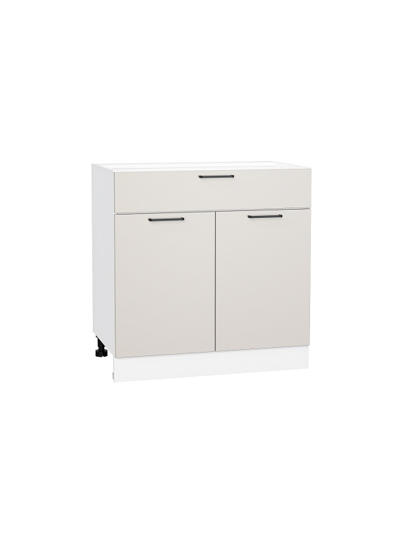 Шкаф нижний с 2-мя дверцами и ящиком Флэт