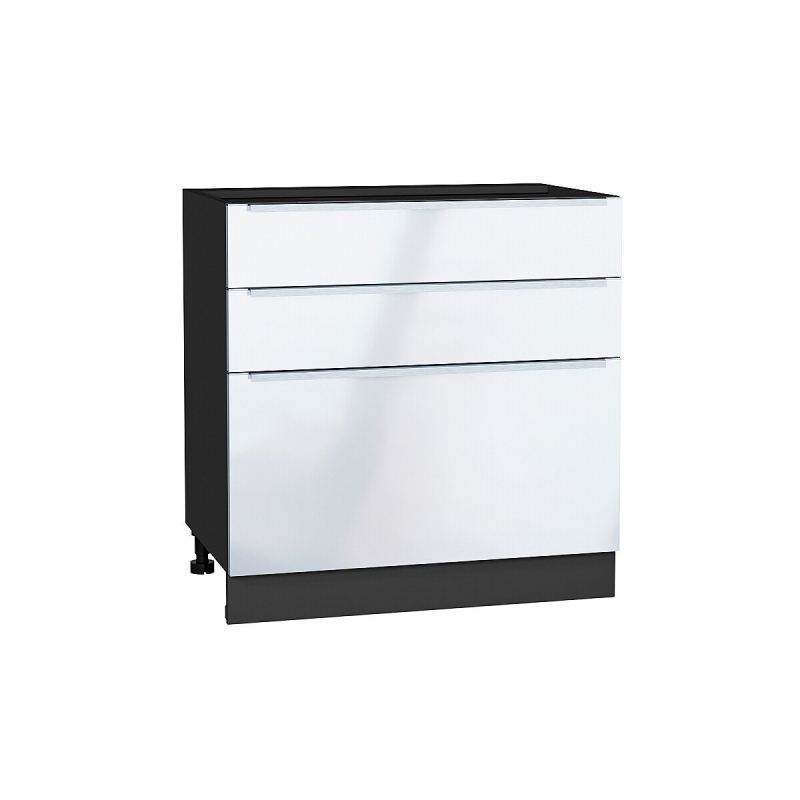 Шкаф нижний с 3-мя ящиками Фьюжн