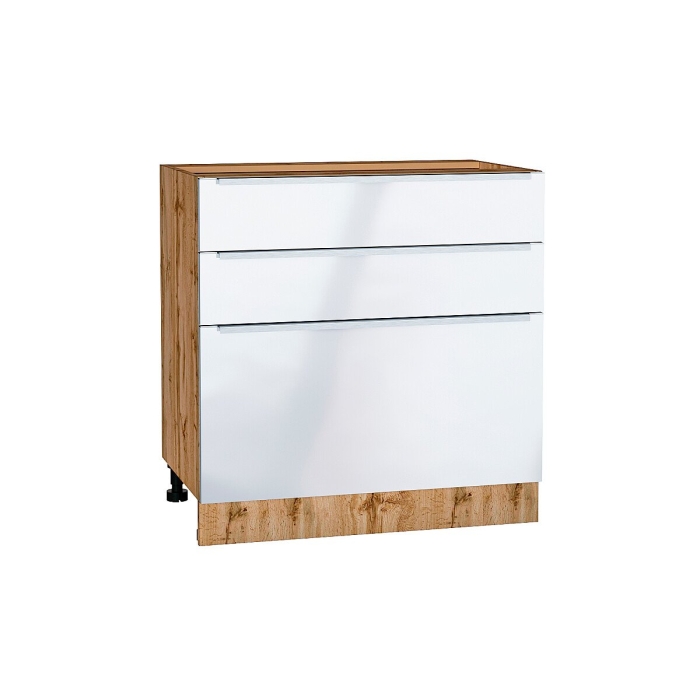 Шкаф нижний с 3-мя ящиками Фьюжн