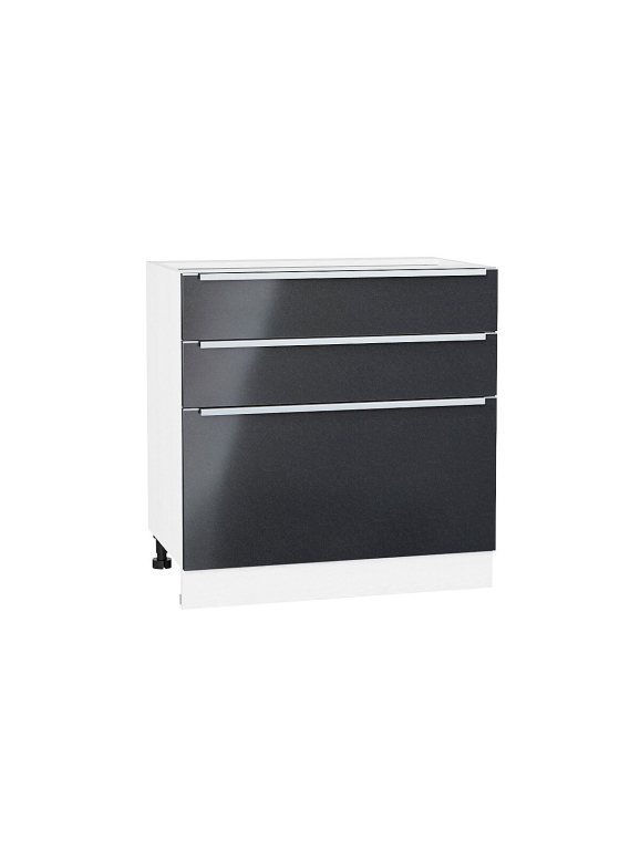 Шкаф нижний с 3-мя ящиками Фьюжн