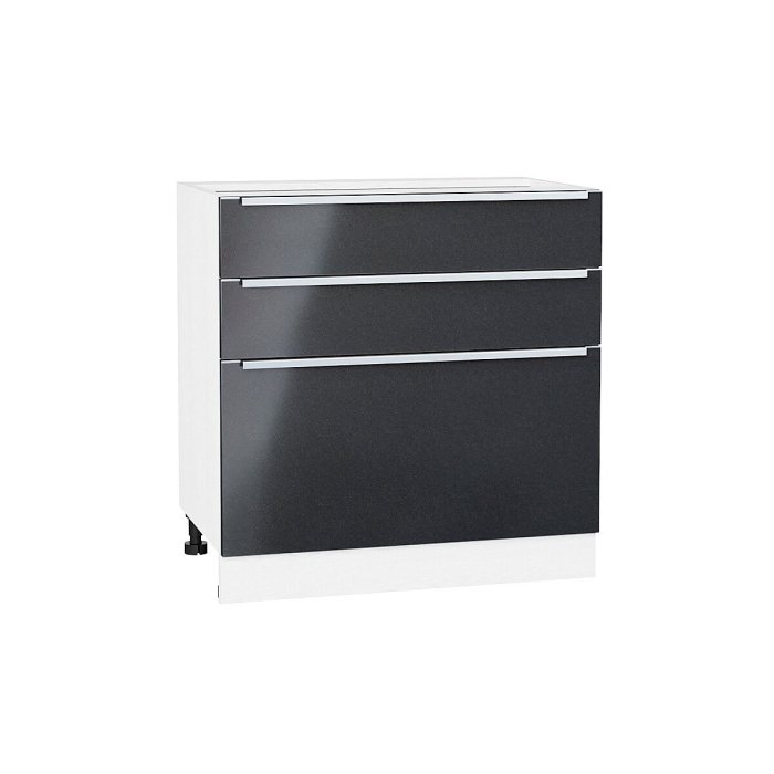 Шкаф нижний с 3-мя ящиками Фьюжн