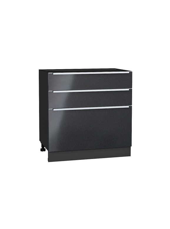 Шкаф нижний с 3-мя ящиками Фьюжн