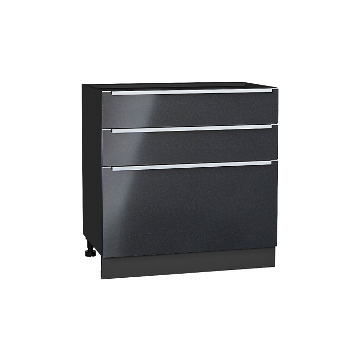 Шкаф нижний с 3-мя ящиками Фьюжн