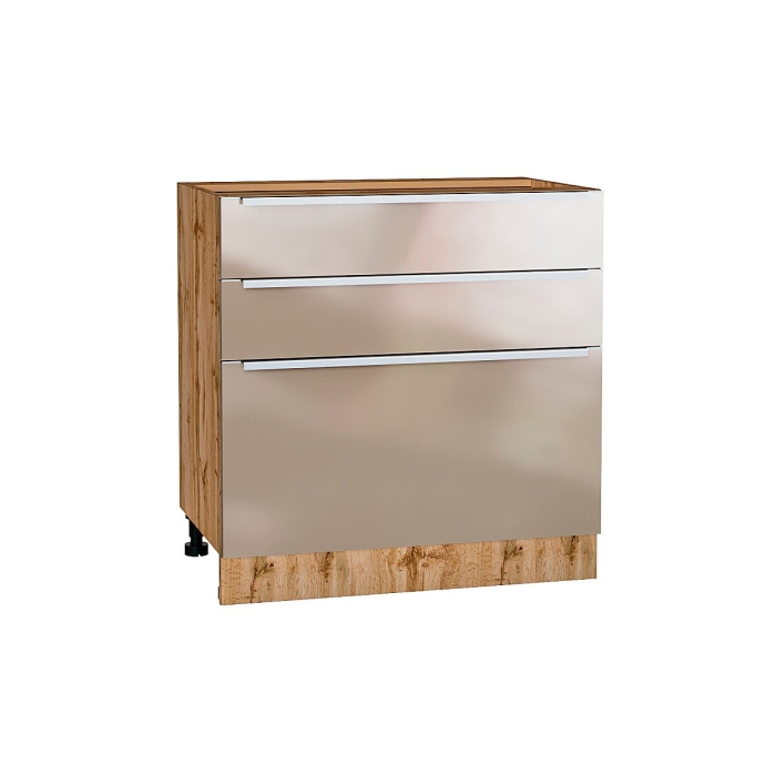 Шкаф нижний с 3-мя ящиками Фьюжн