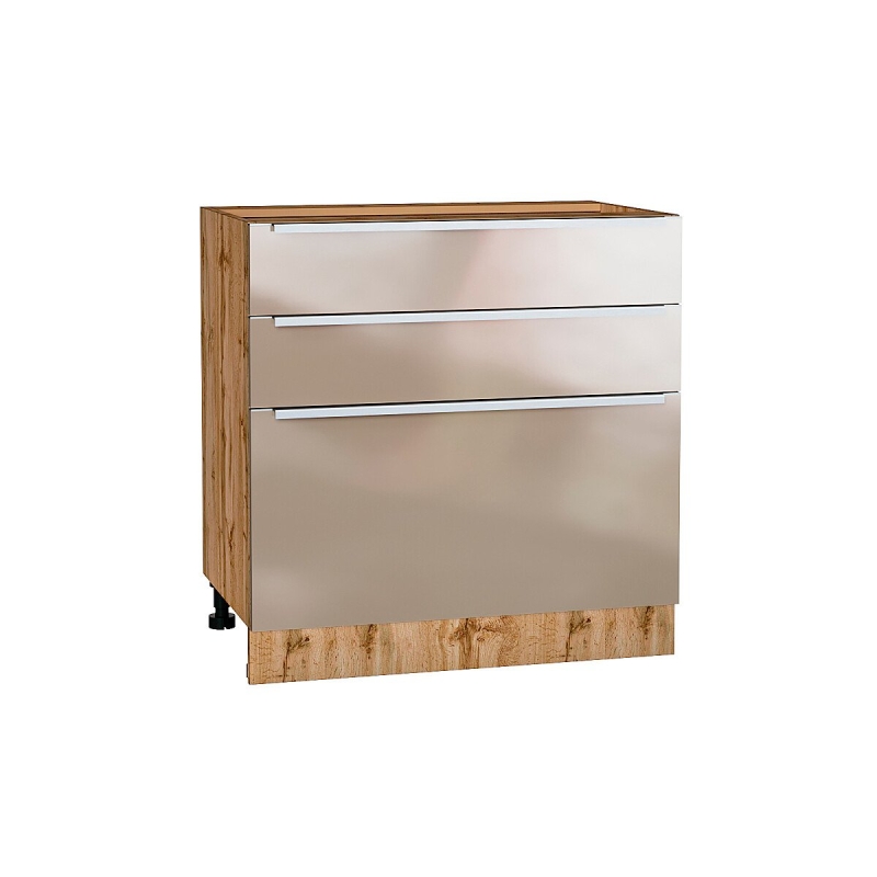 Шкаф нижний с 3-мя ящиками Фьюжн