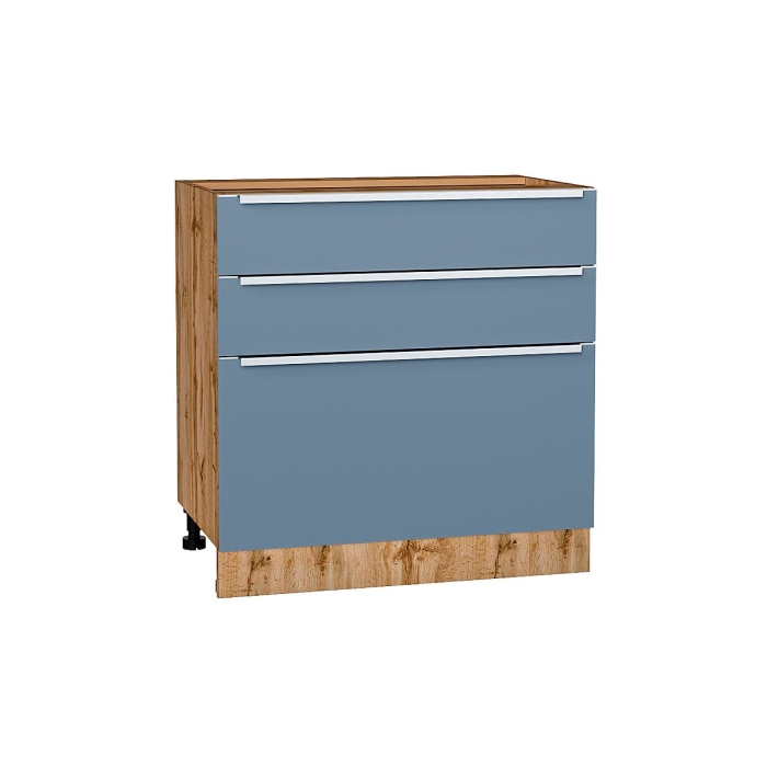 Шкаф нижний с 3-мя ящиками Фьюжн