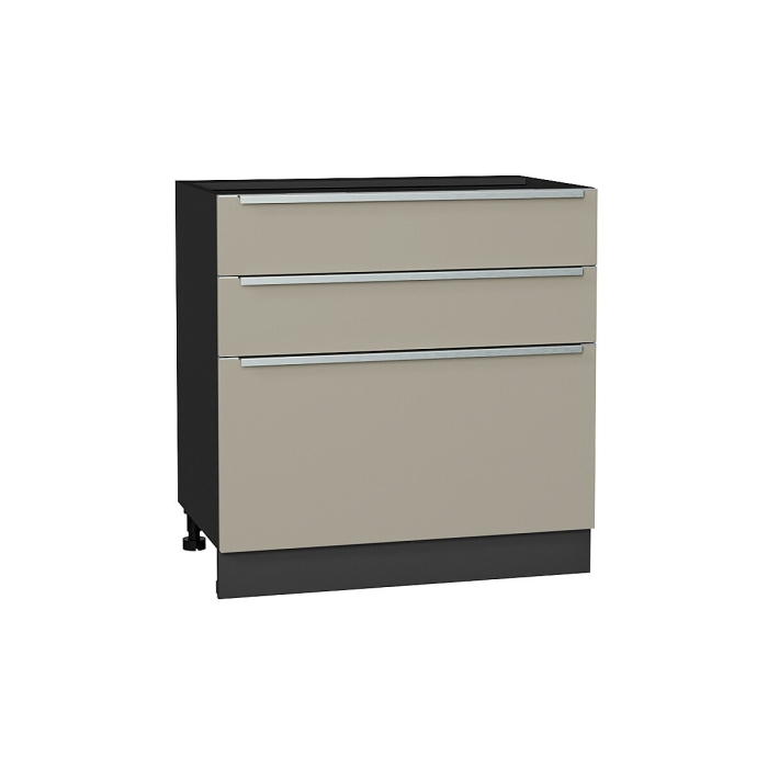 Шкаф нижний с 3-мя ящиками Фьюжн