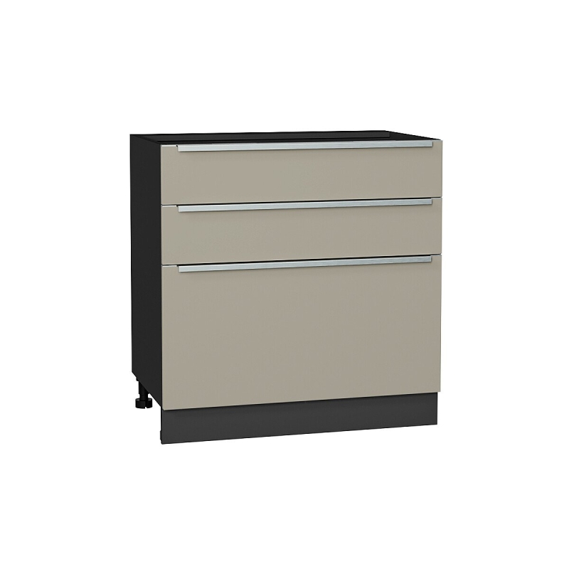 Шкаф нижний с 3-мя ящиками Фьюжн