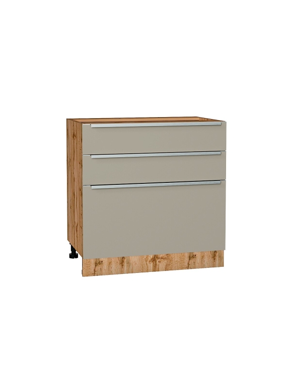 Шкаф нижний с 3-мя ящиками Фьюжн