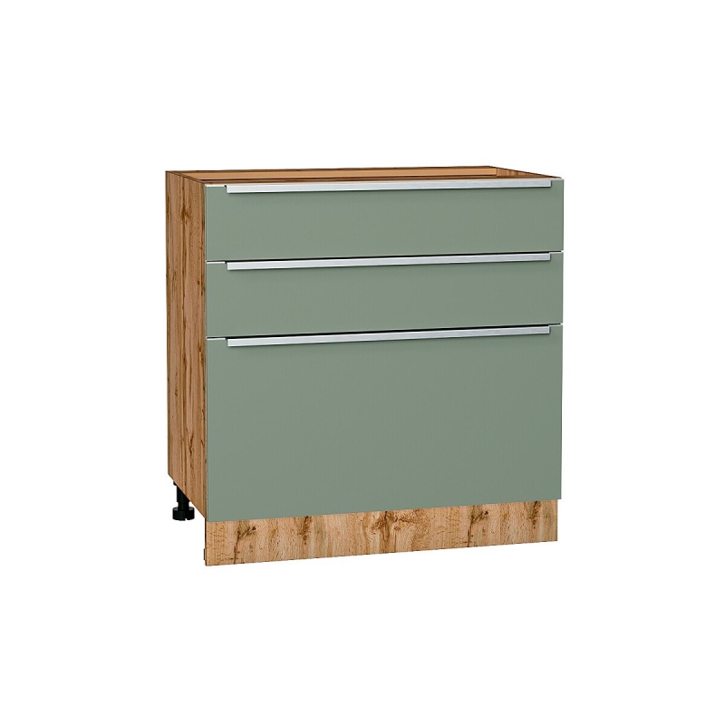 Шкаф нижний с 3-мя ящиками Фьюжн