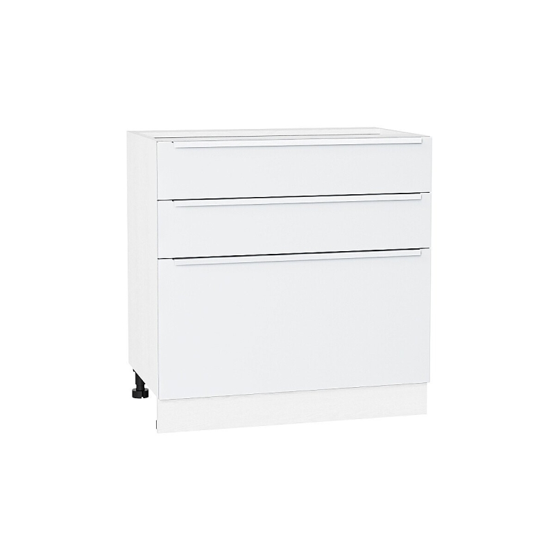 Шкаф нижний с 3-мя ящиками Фьюжн