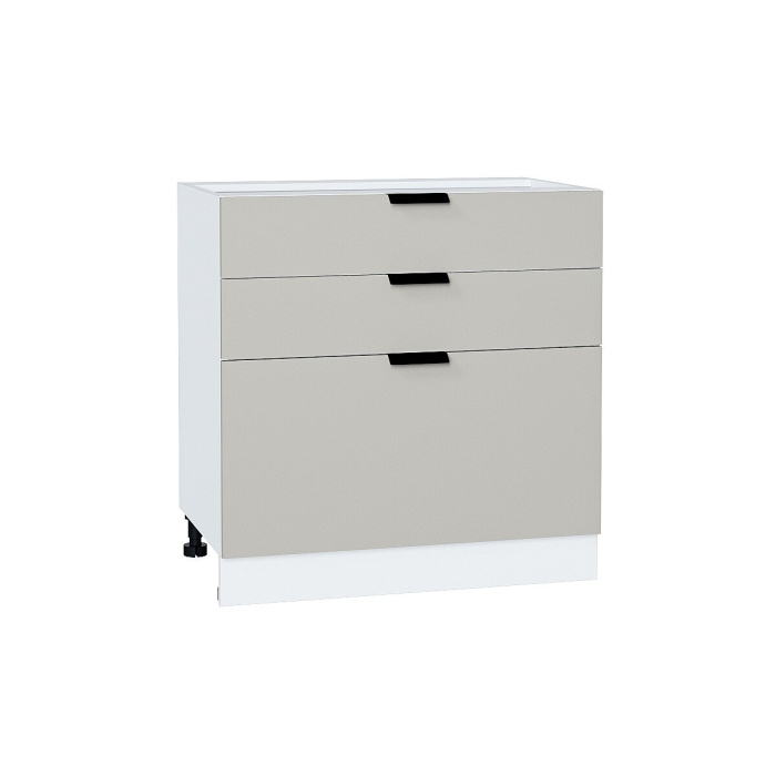 Шкаф нижний с 3-мя ящиками Евро
