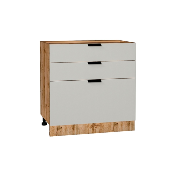Шкаф нижний с 3-мя ящиками Евро