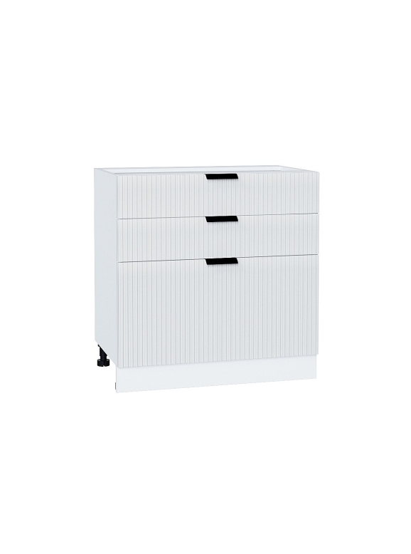 Шкаф нижний с 3-мя ящиками Евро Лайн