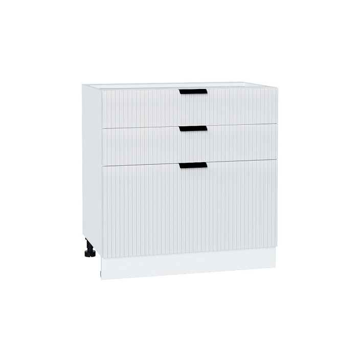 Шкаф нижний с 3-мя ящиками Евро Лайн