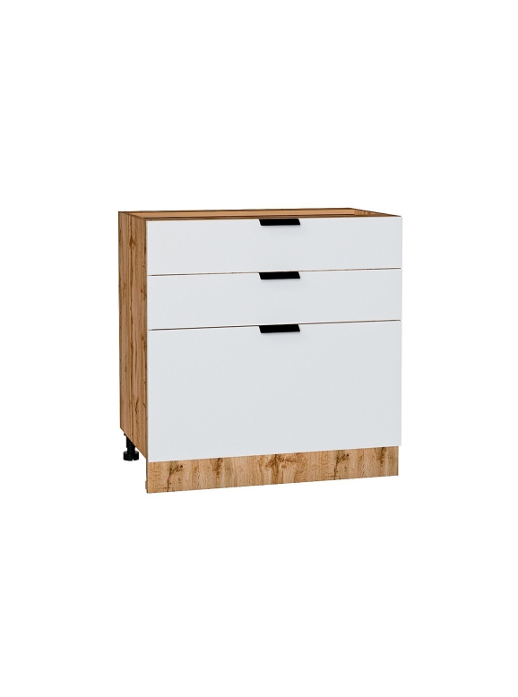Шкаф нижний с 3-мя ящиками Евро