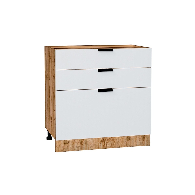 Шкаф нижний с 3-мя ящиками Евро