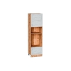 Шкаф пенал с 1-ой дверцей и ящиком под технику Лофт