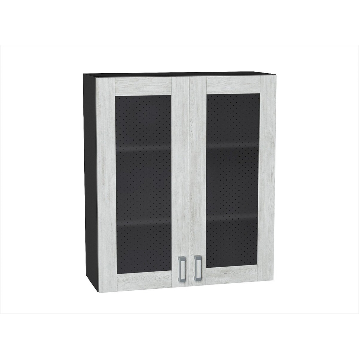 Шкаф верхний с 2-мя остекленными дверцами Лофт