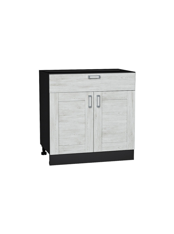 Шкаф нижний с 2-мя дверцами и ящиком Лофт