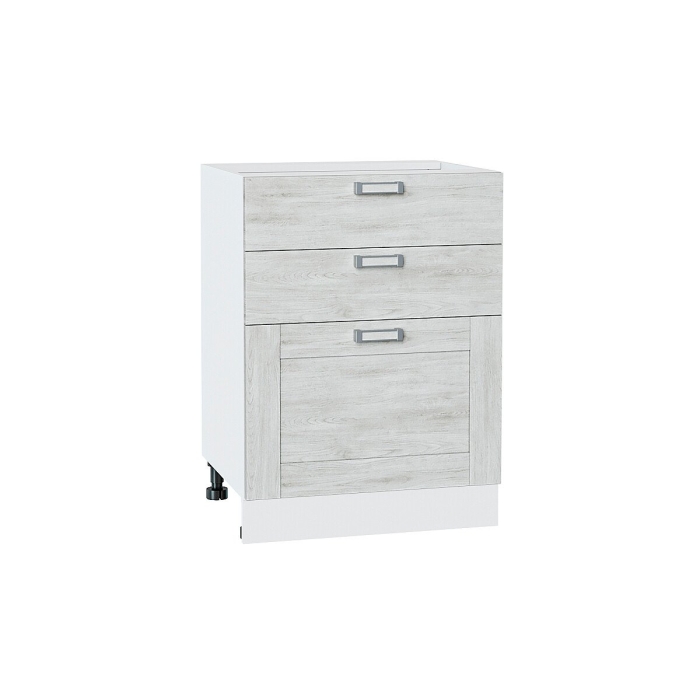 Шкаф нижний с 3-мя ящиками Лофт